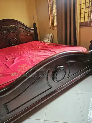 Used 6 by 5 Bed With Used Mattress