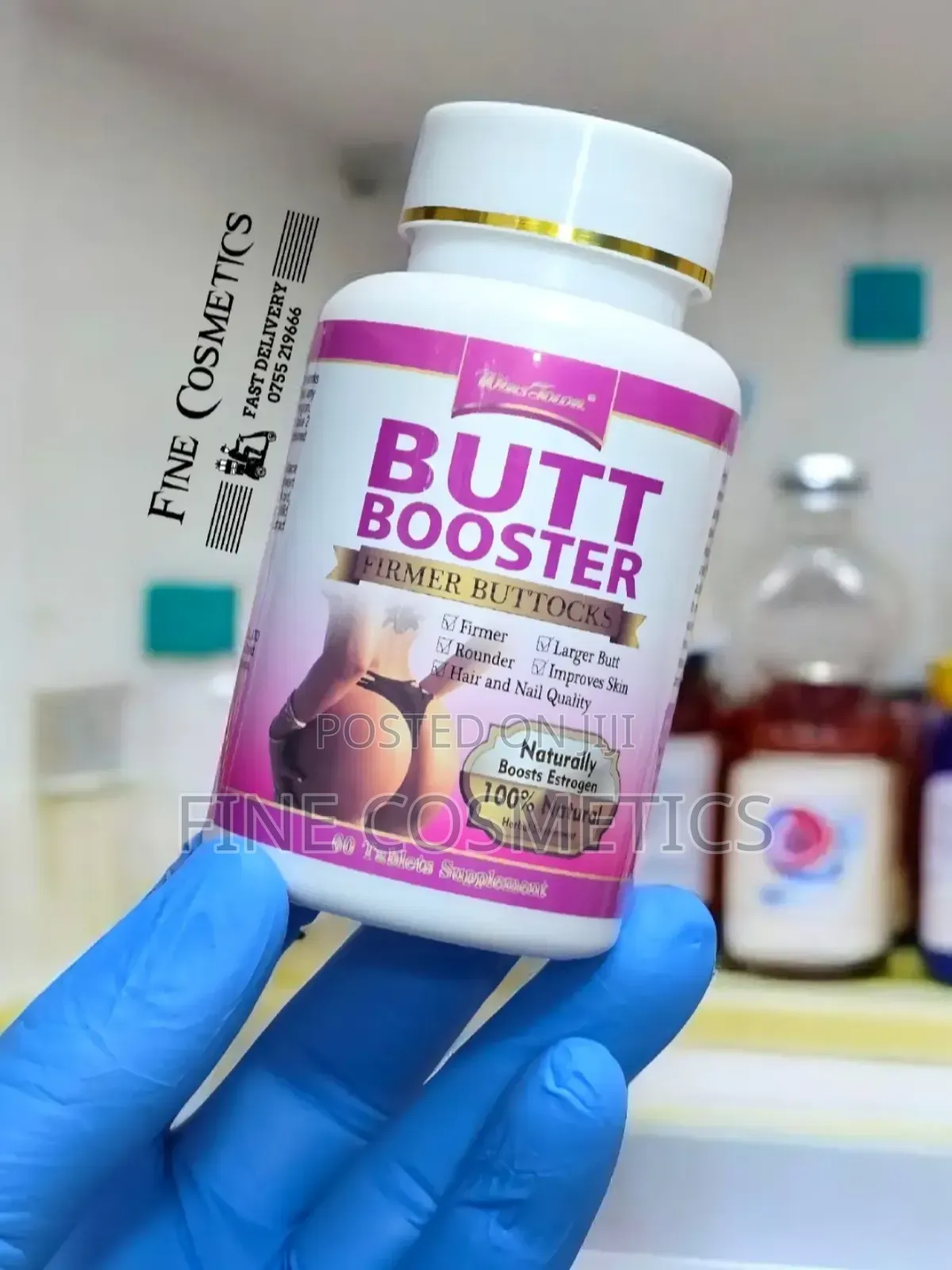 Original Butt Booster Hip and Buttock Curv Enlargement Pills