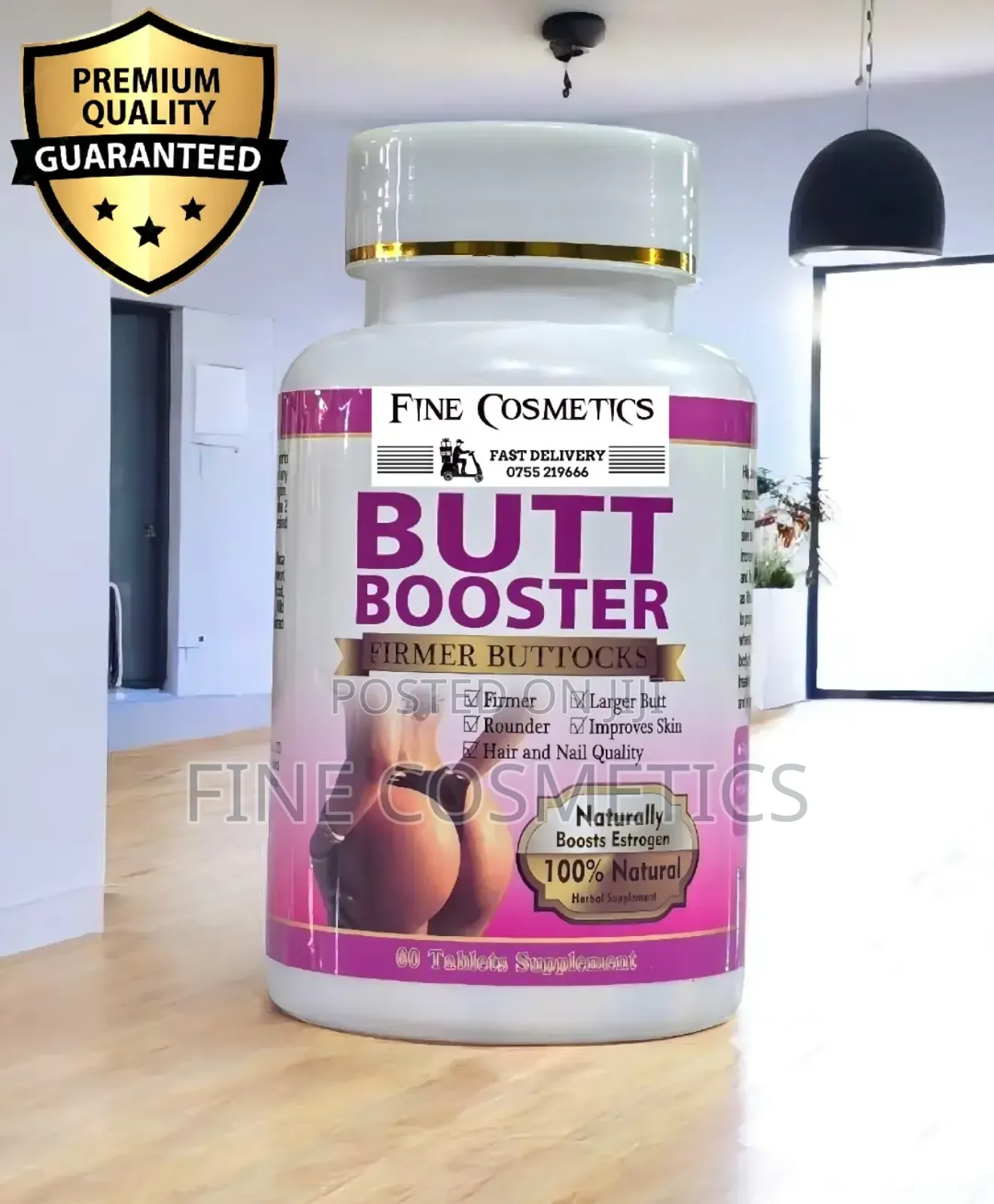 Original Butt Booster Hip and Buttock Curv Enlargement Pills