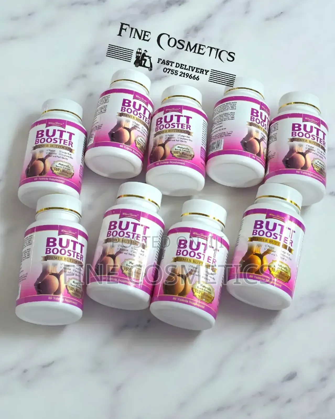 Original Butt Booster Hip and Buttock Curv Enlargement Pills
