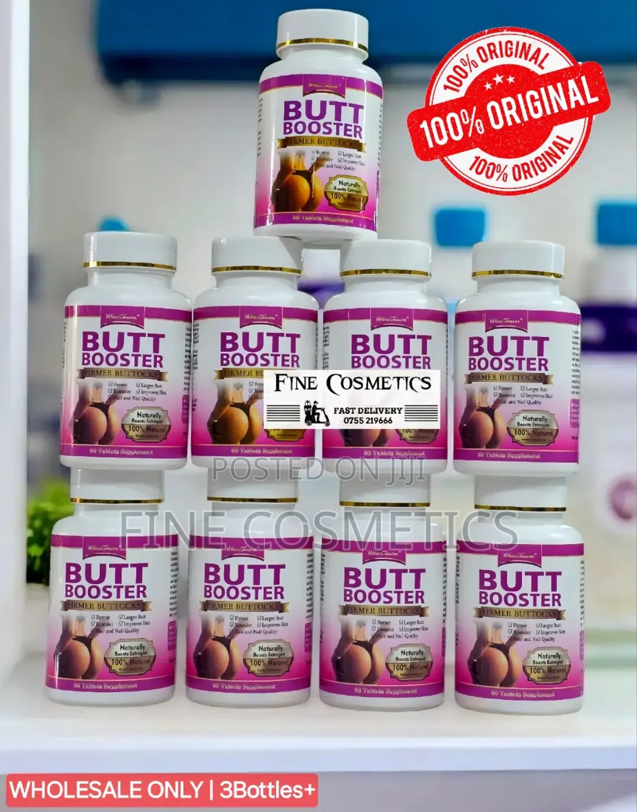 Original Butt Booster Hip and Buttock Curv Enlargement Pills