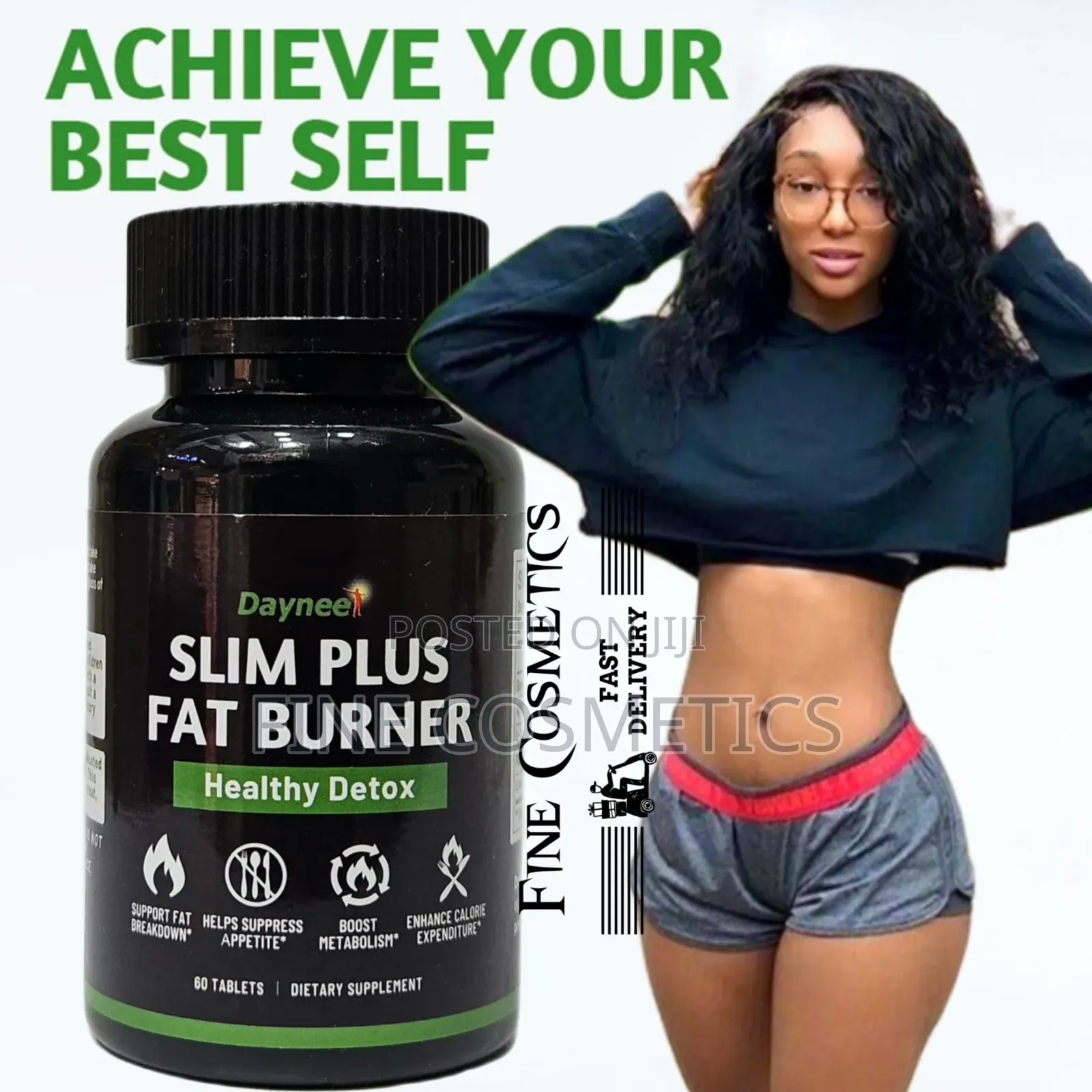 Original Slim Plus Fat Burner Slimming Weight Loss Pills. 60