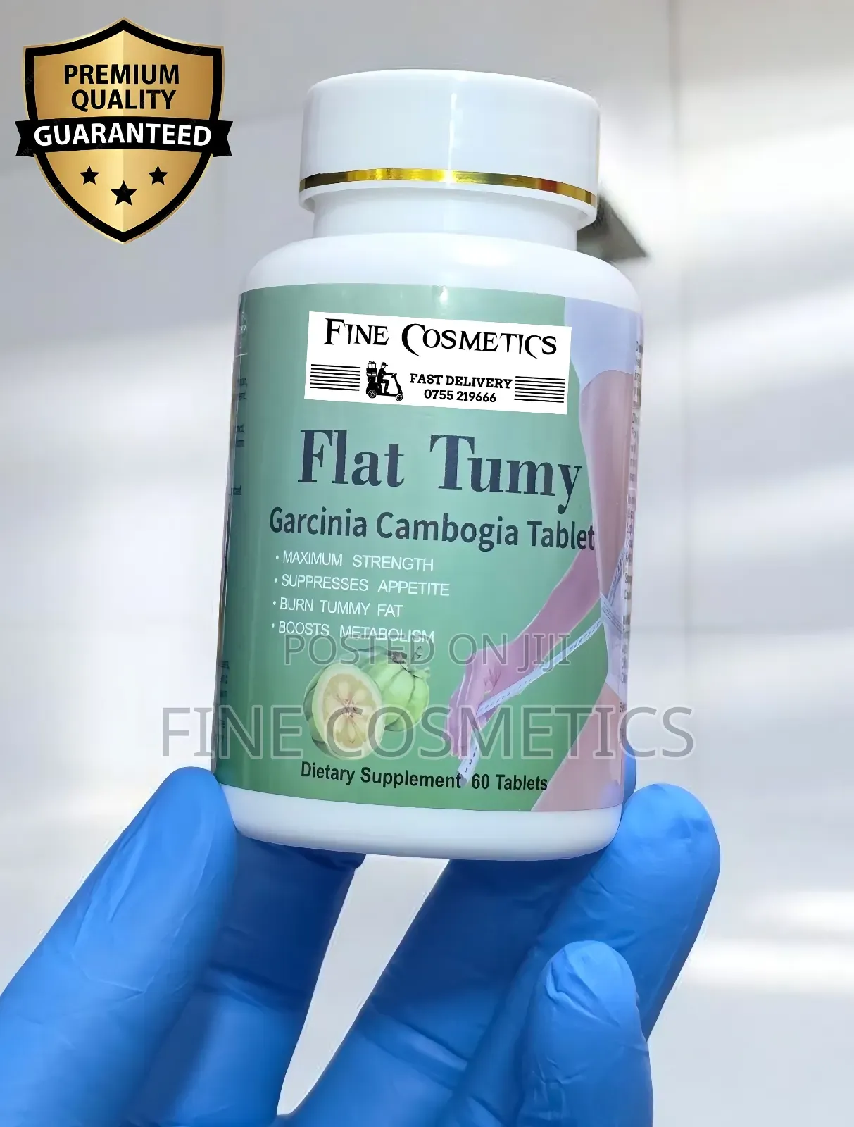 Flat Tummy Tablets Fat Burner Tumy Waist Slimming Weight Loss 60 Pills