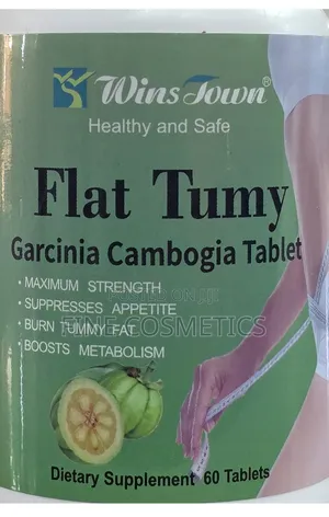 Flat Tummy Tablets Fat Burner Tumy Waist Slimming Weight Loss 60 Pills