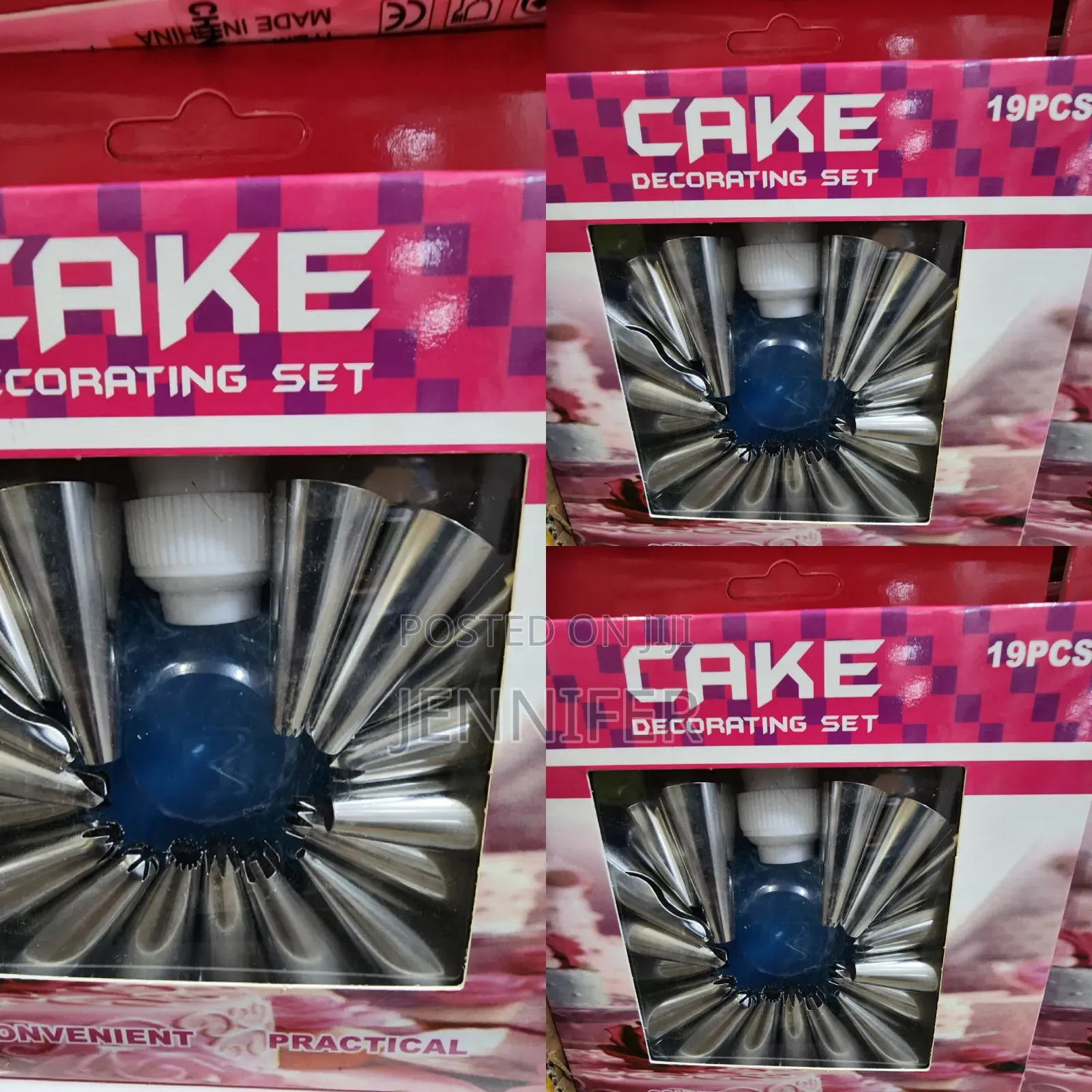 19pcs Cake Decorating Nozzles