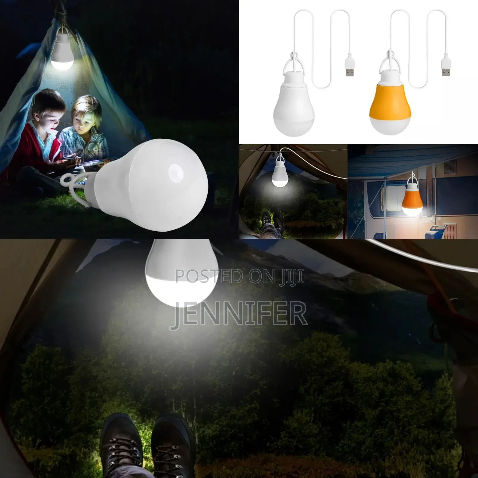 Emergency Rechargeable Camping Bulb