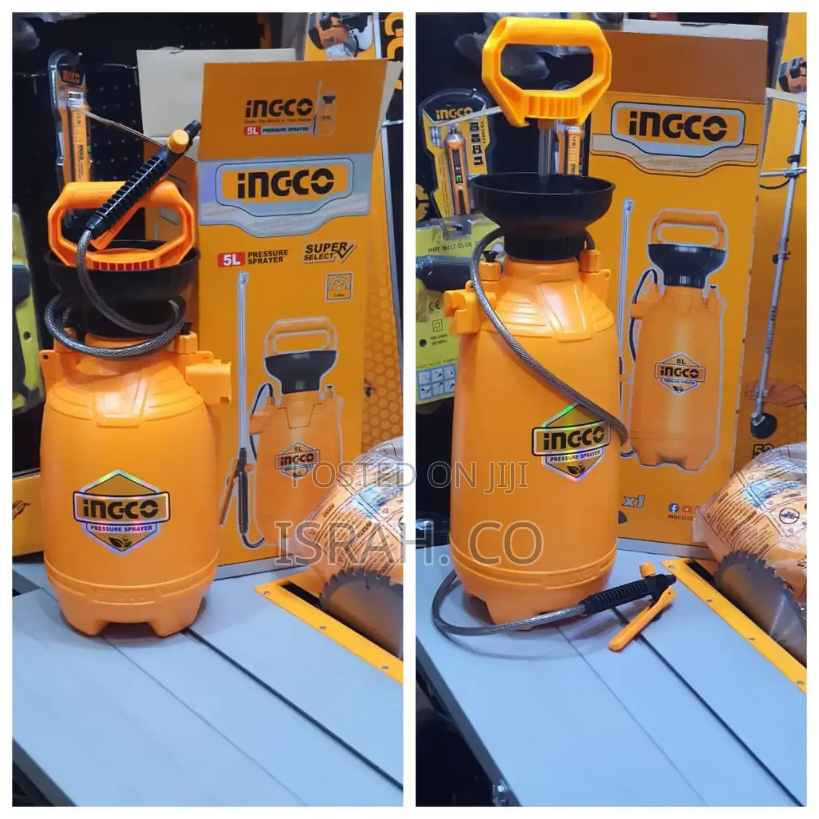 Ingco 5-Liter Pressure Sprayer