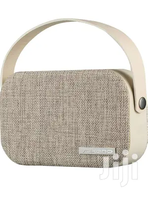 Volkano Fabric Series Bluetooth Speaker With Fabric Trim