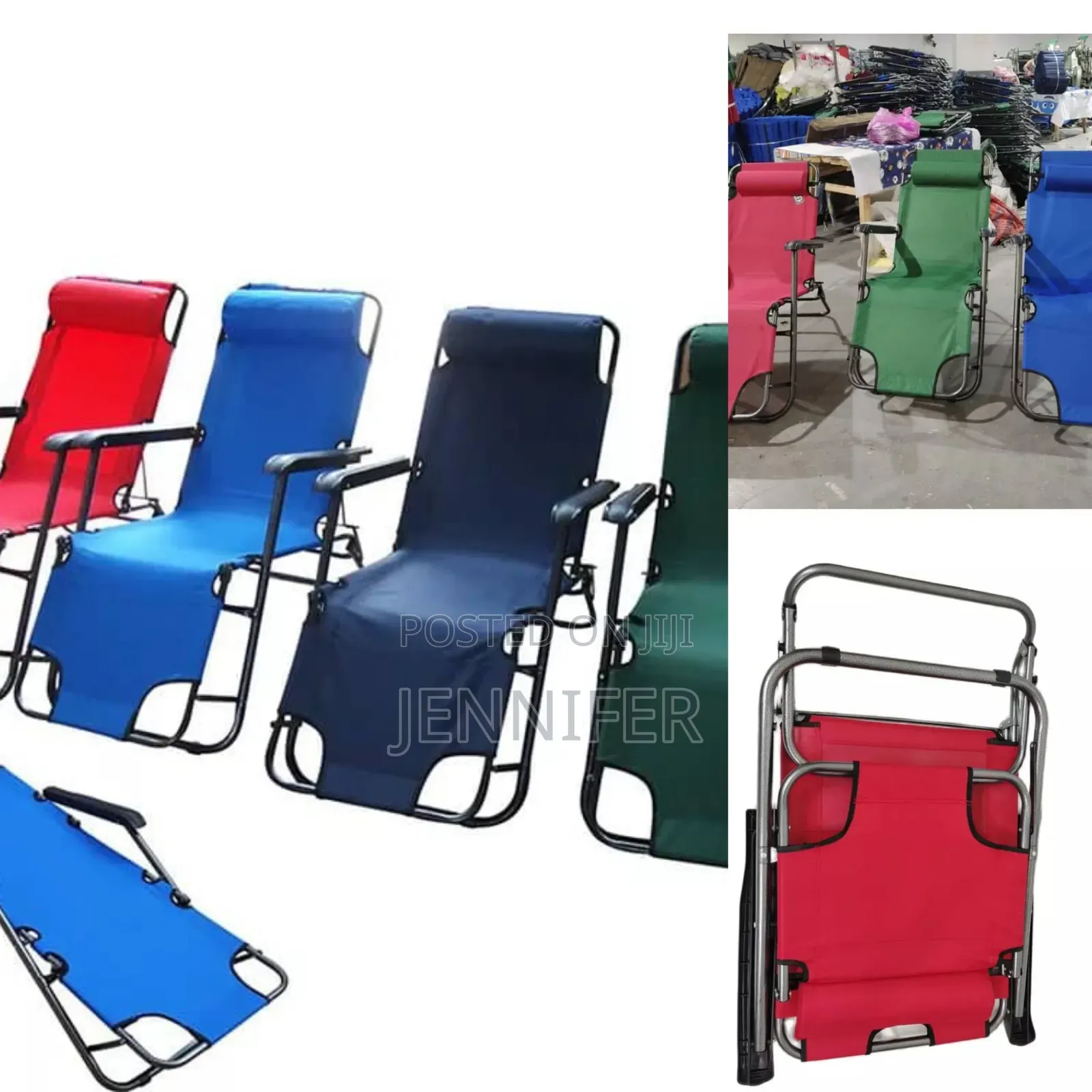 Beach Foldable Chair Bed