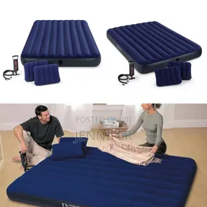 Intex Queen-Size Air Matress With Pillows