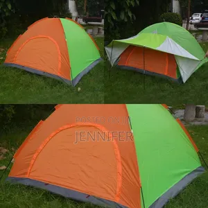 8people All Weather Manual Camping Tent With Shade