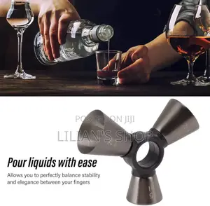 Stainless Steel 3-End Bar Measuring Cup