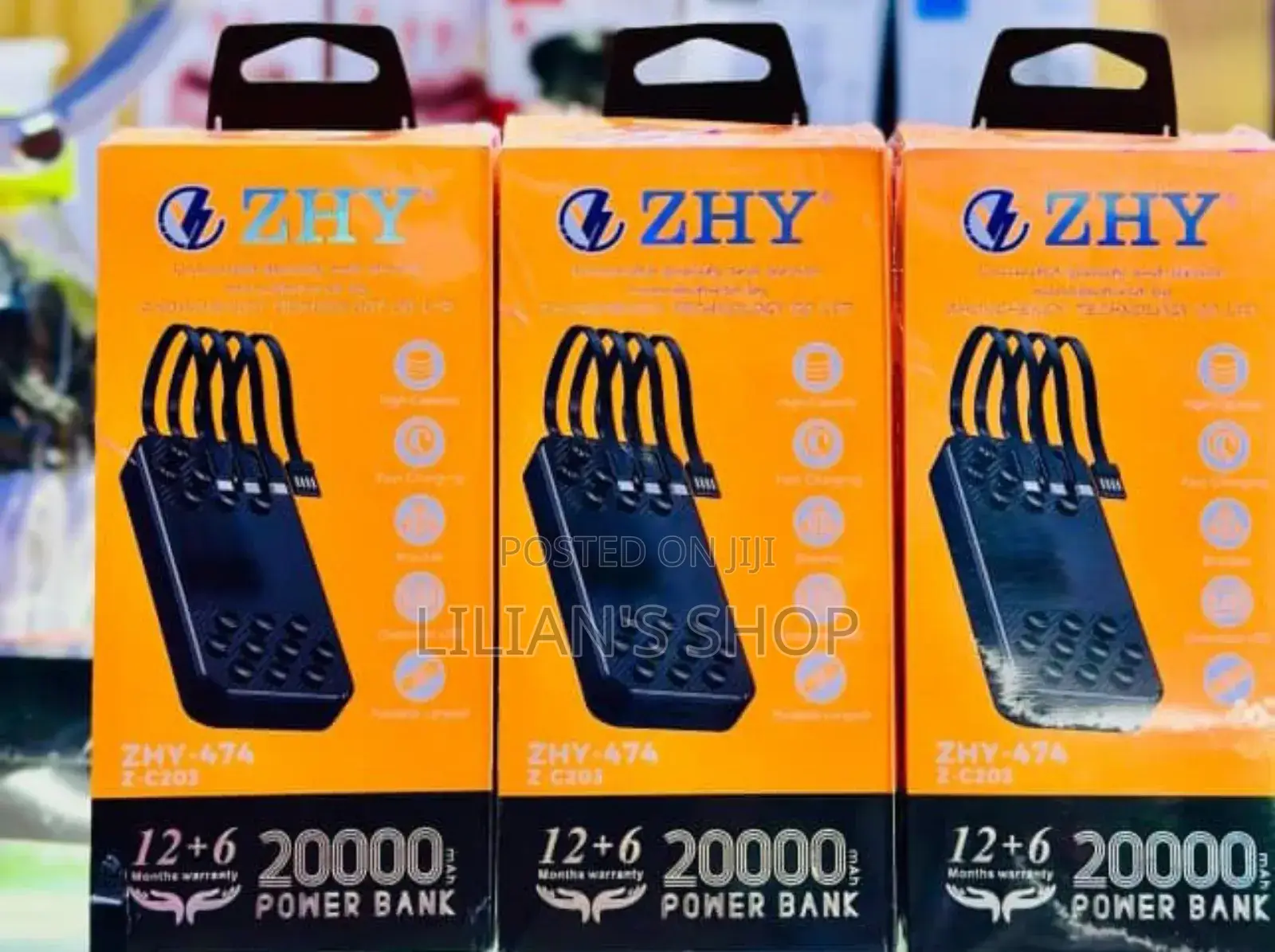 Zhy 2000mah Pocket Power Bank Ank