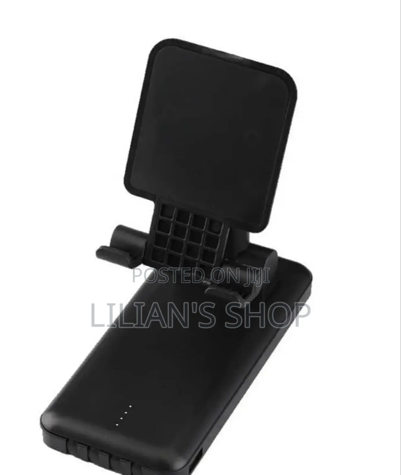 Zhy 2in1 10000mah Power Bank Ank With Foldable Phone Holder