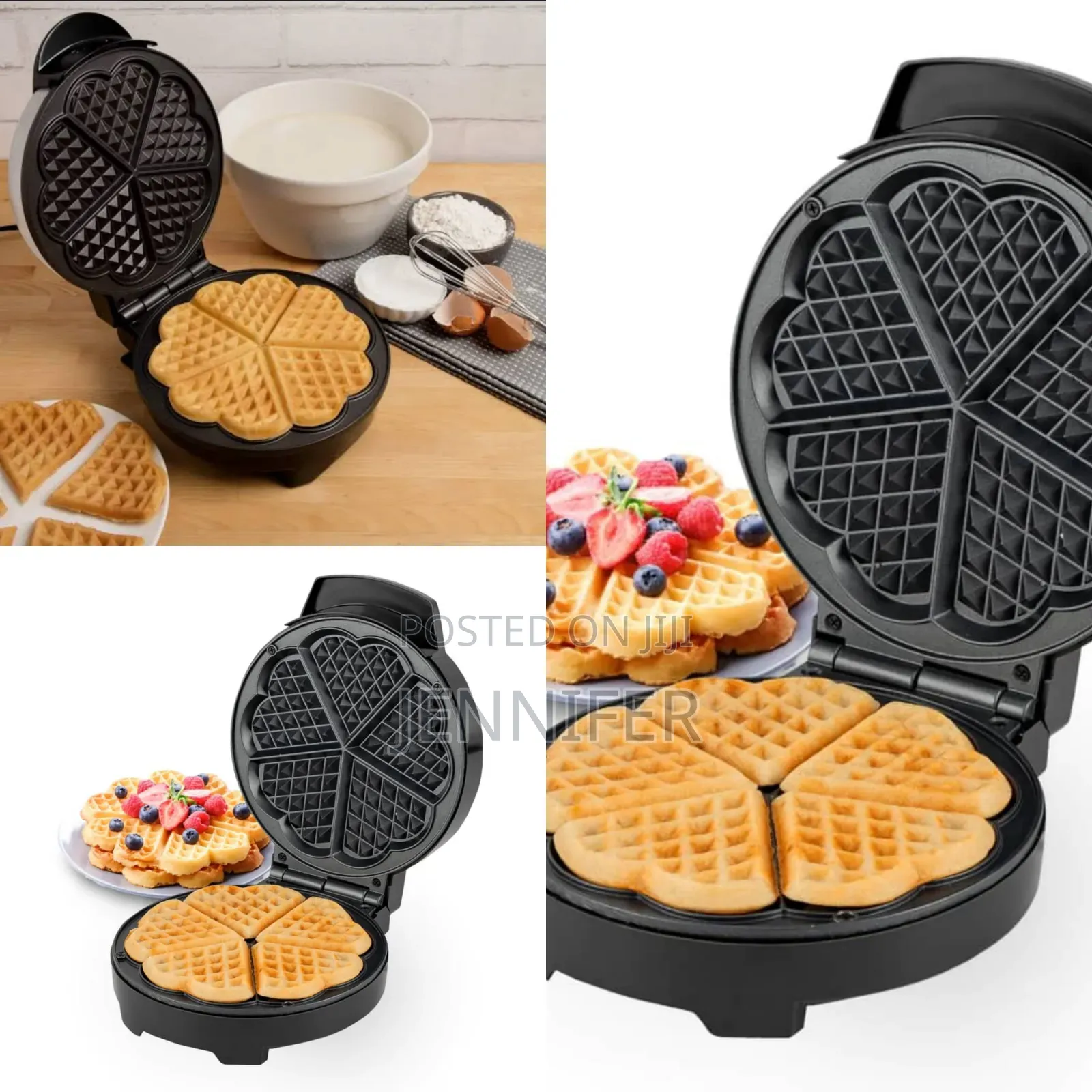 Heart Waffles Making Machine for Business