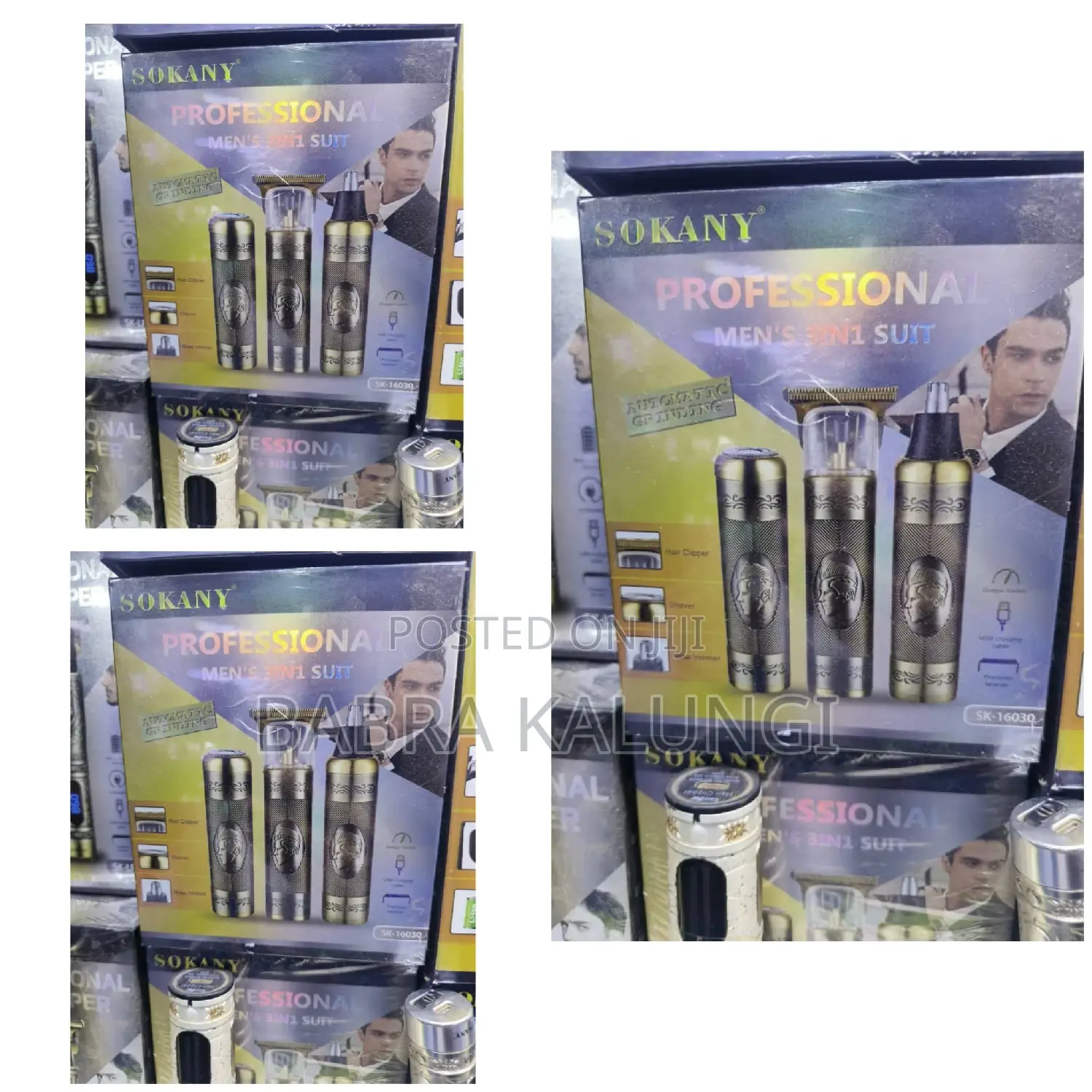 Sokany Cordless/Rechargeable Hair Clipper.