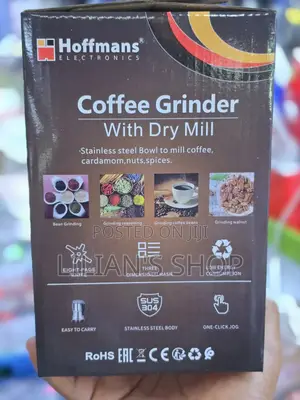 Hoffmans 300w Coffee Grinder With Dry Mill