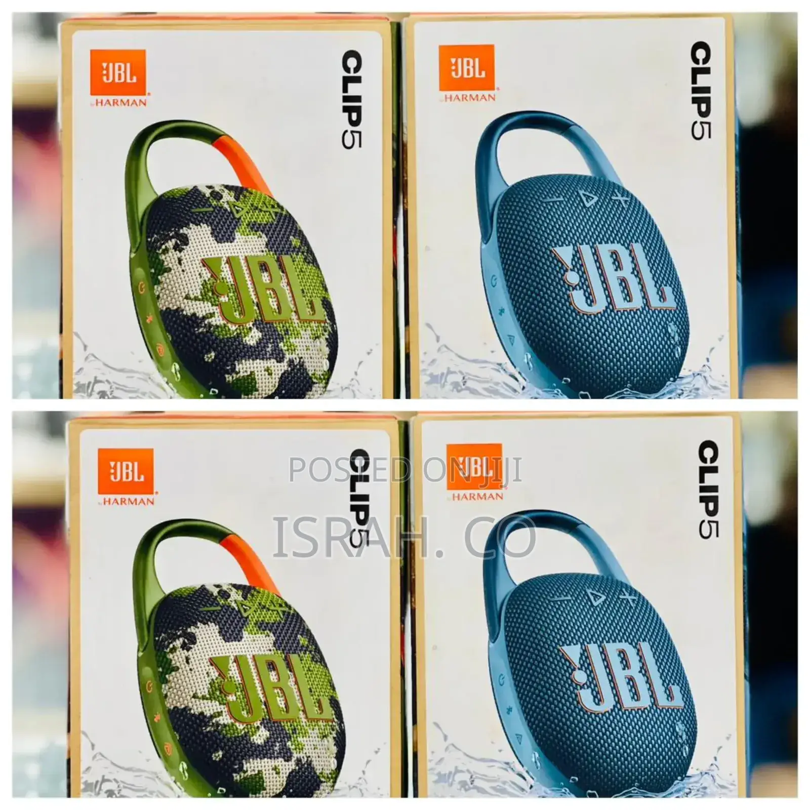 JBL Clip 5 Portable Bluetooth Speakers