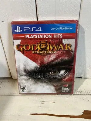 God Of War Remastered Game Cd For Ps4 At Only