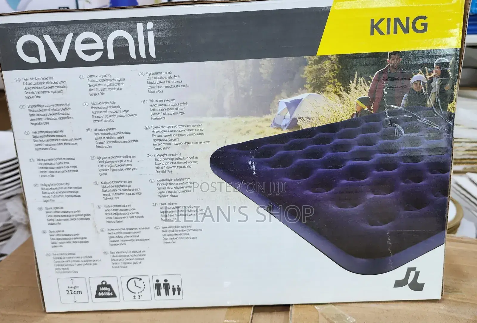 Avenli King Size 6by6 Air Inflatable Mattress Atress
