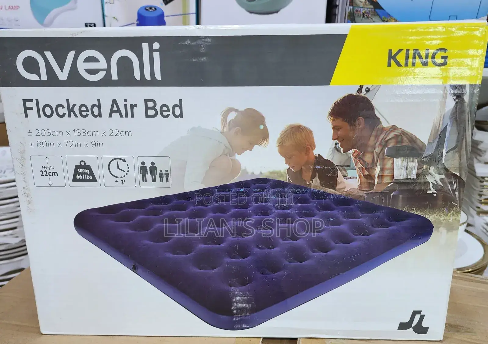 Avenli King Size 6by6 Air Inflatable Mattress Atress