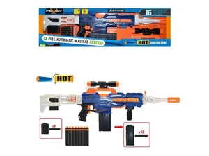 Fever Full-Automatic Soft Bullet Blaster Toy Gun| 15m Range
