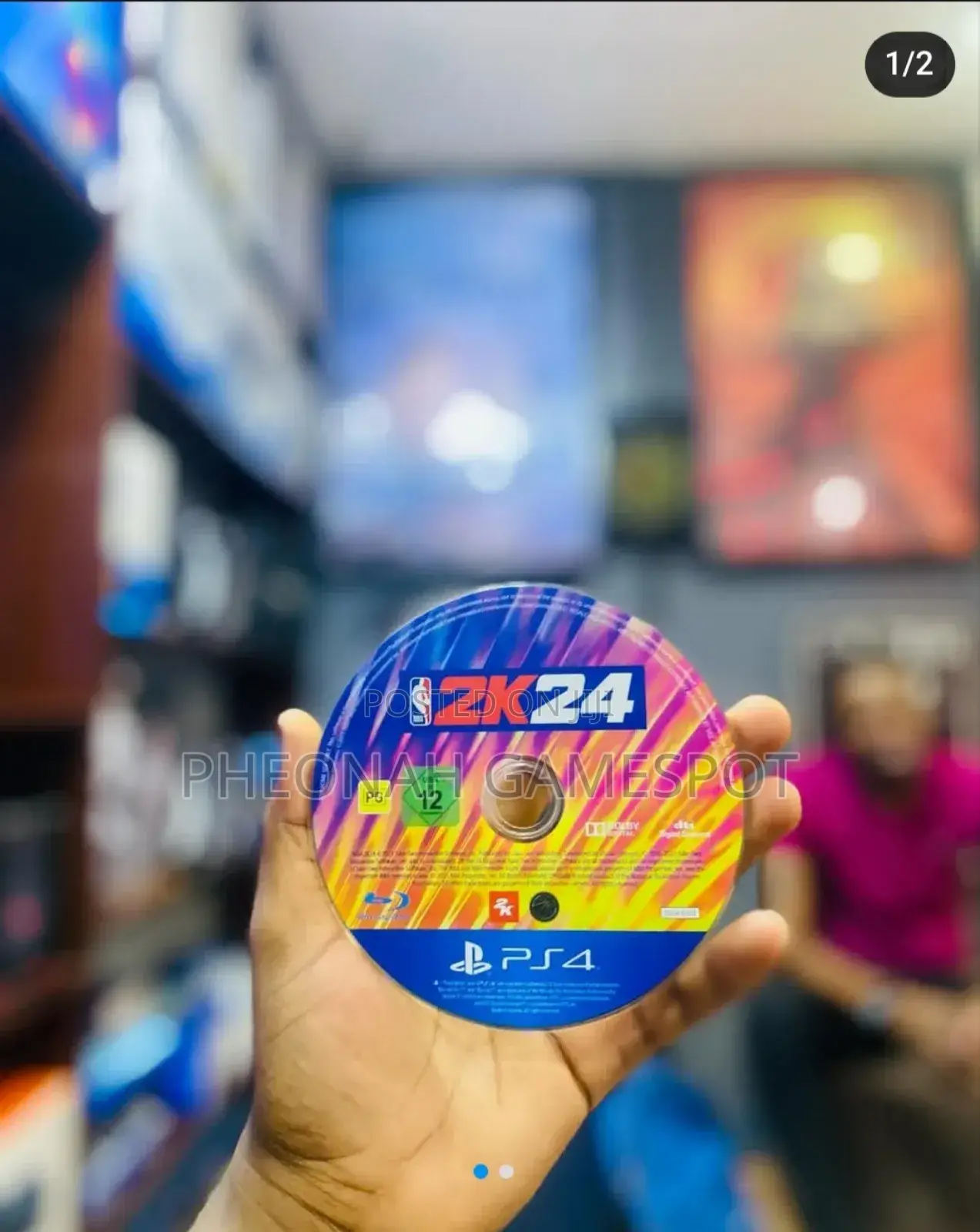 Nba 2k24 Game Cd For Ps4 At Only