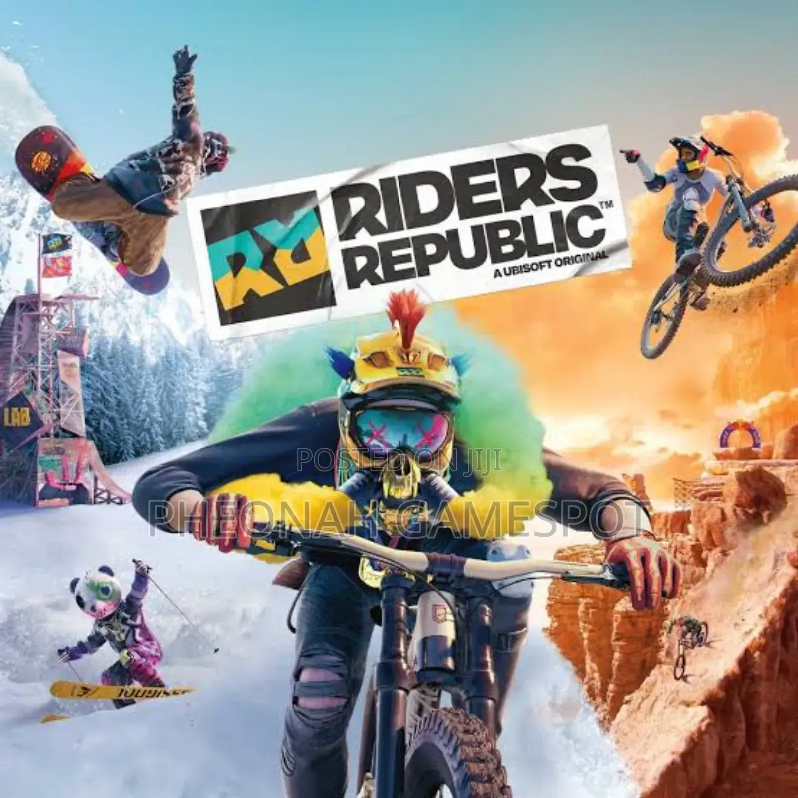 Rider's Republic Game Cd For Ps4