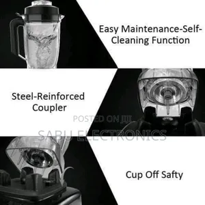 Hoffmans 2 In1 Commercial Electric Blender