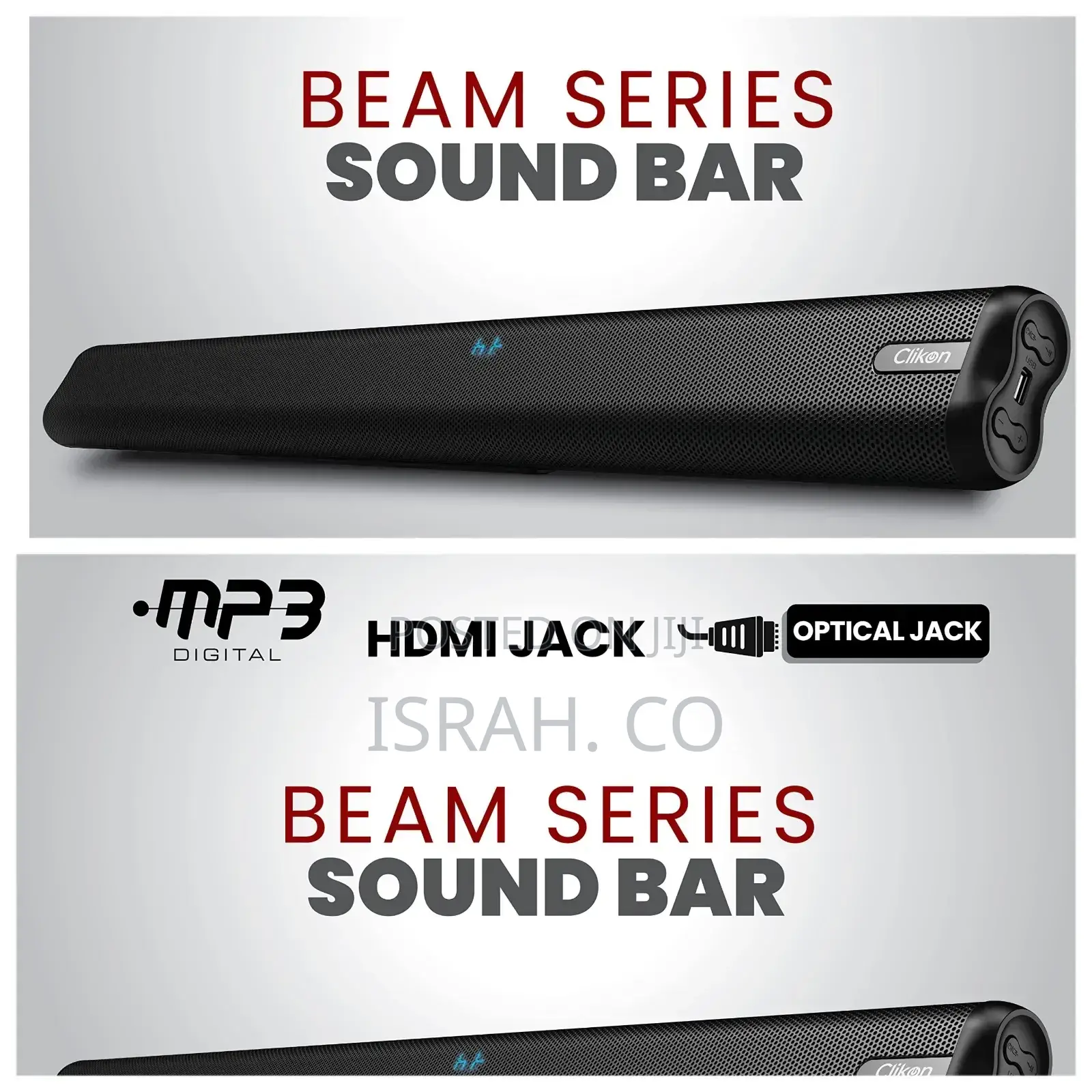 Clikon Ck855 Beam Series Soundbar. It Is a 2.0 Channel