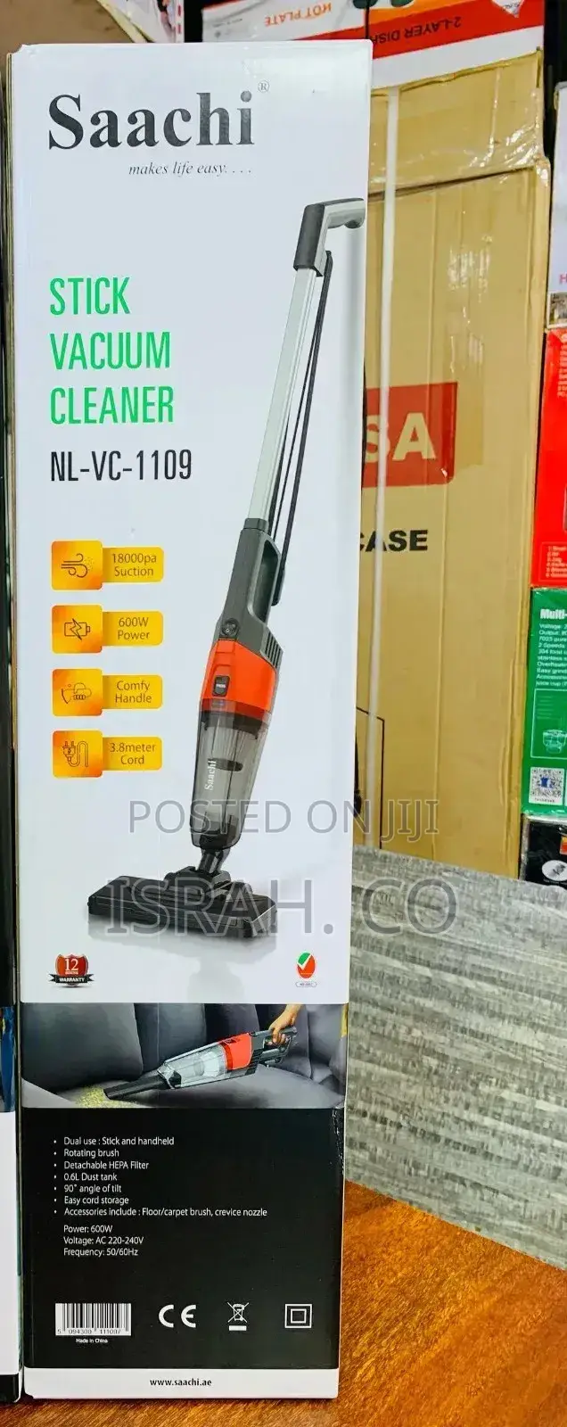 The Stick Vacuum Cleaner Nl-Vc-1109