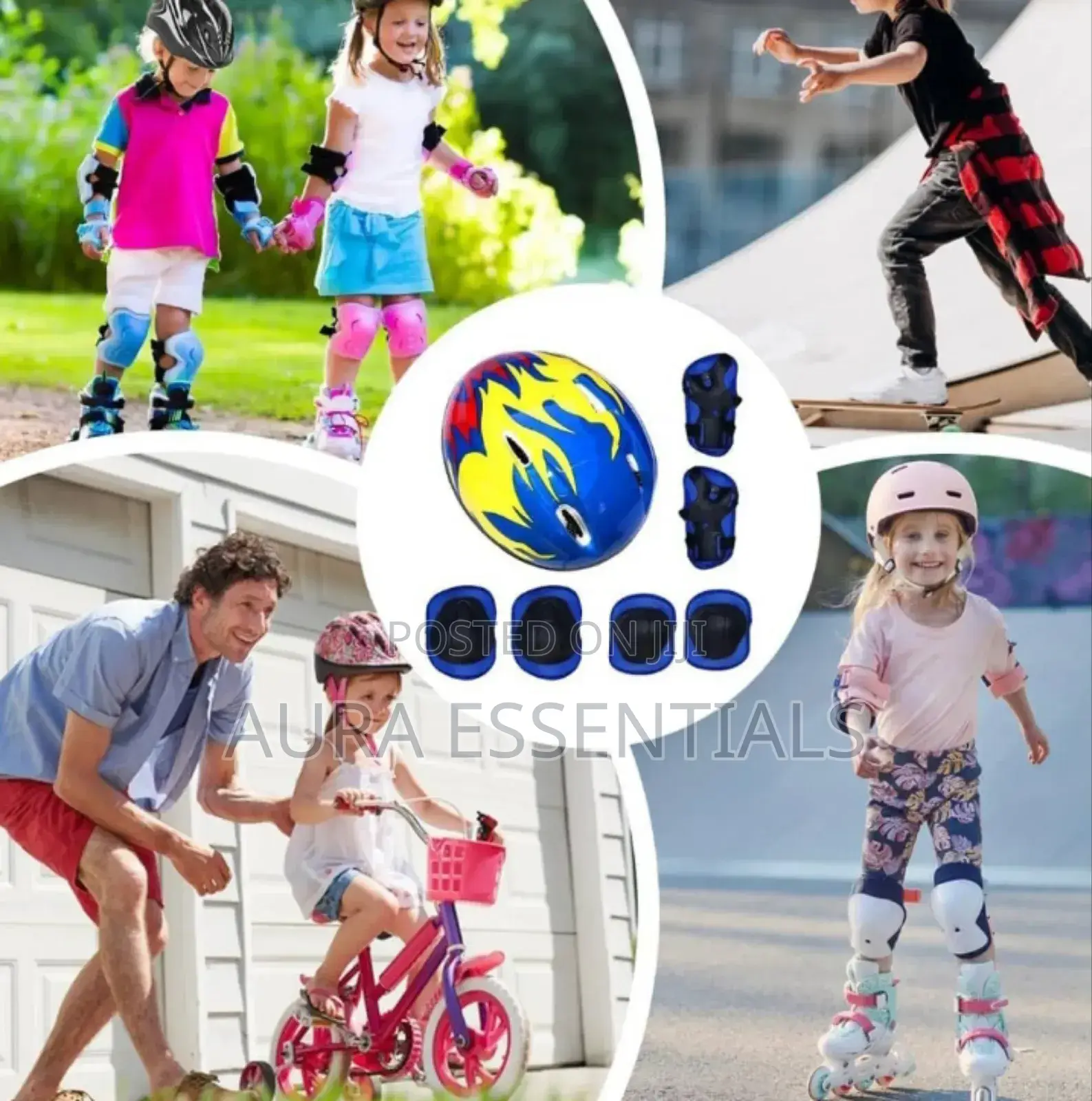 Set Toddler Cycling Protective Gear