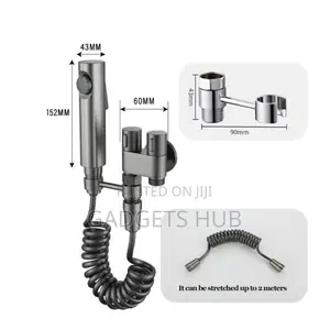 Wall-Mounted Handheld Bidet Sprayer Ss304
Bathroom Shattaf