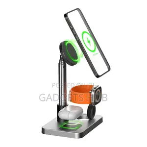 3 in 1 Magnetic Wireless Desktop Phone Wireless Charger