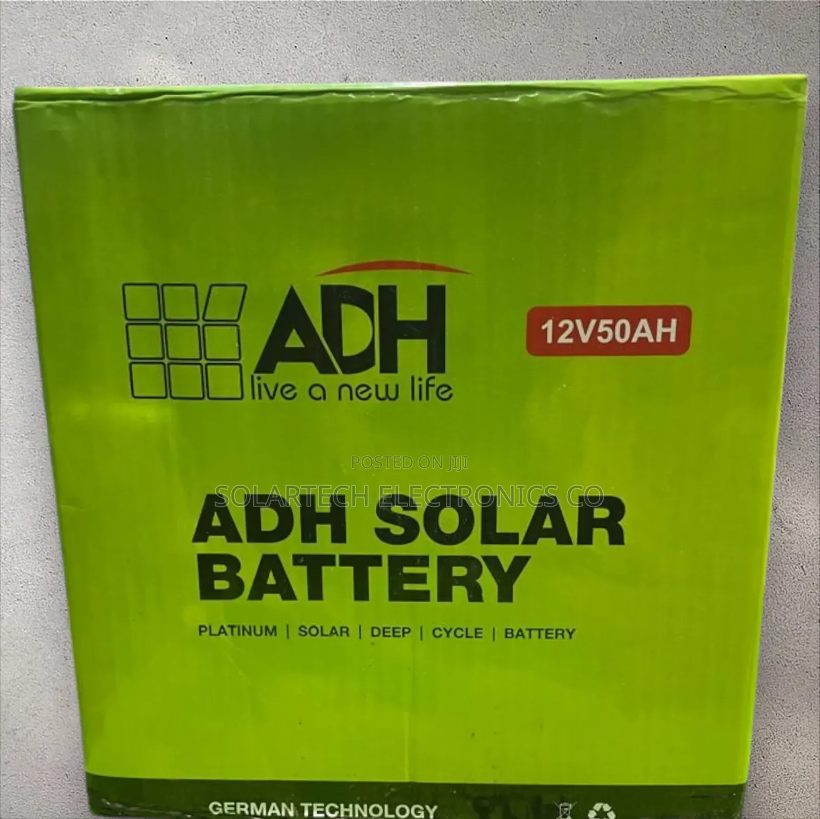50 Ah Adh Original Solar Powder Battery Zeph