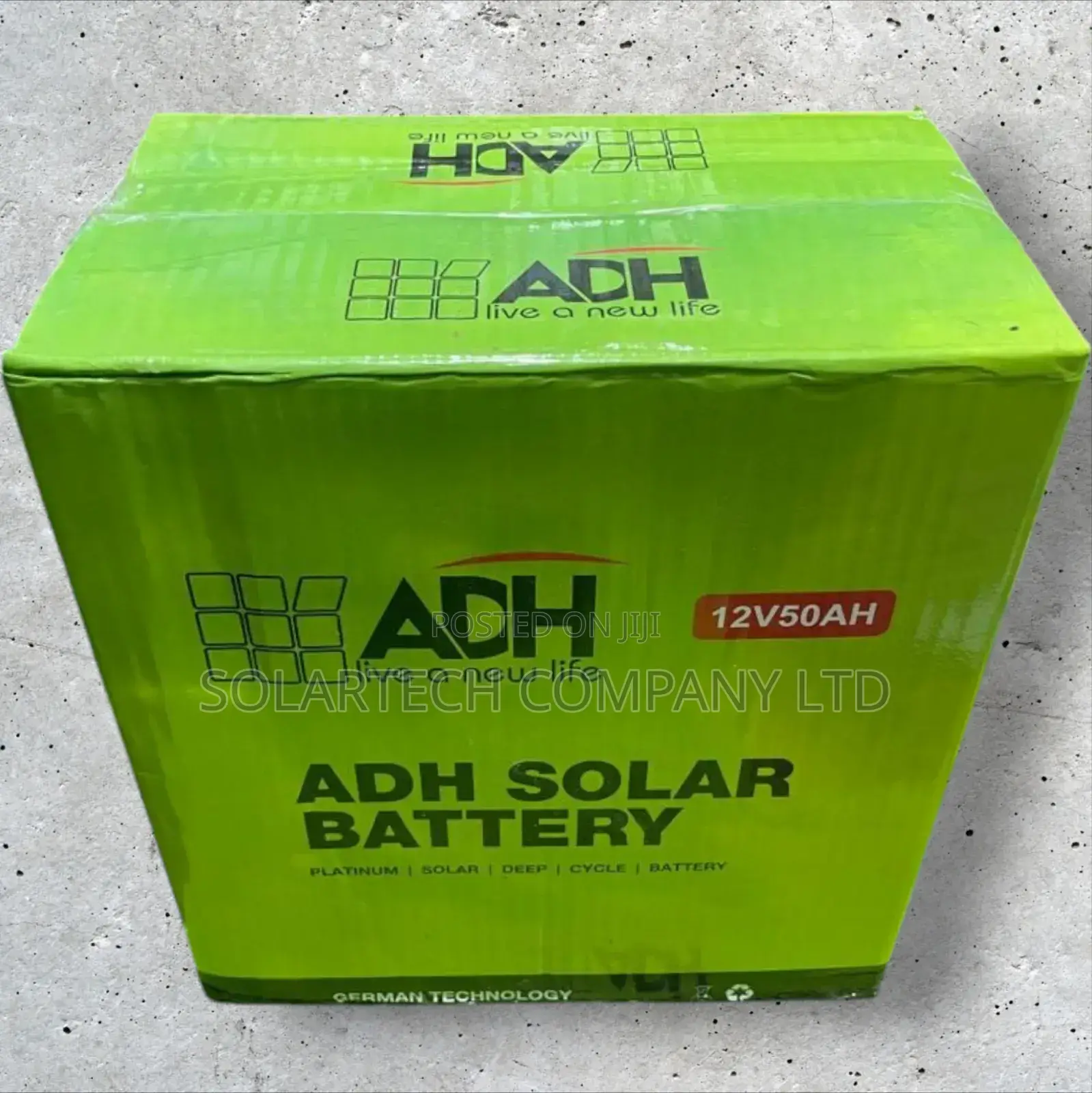 50 Ah Durable Adh Solar Powder Battery Jask