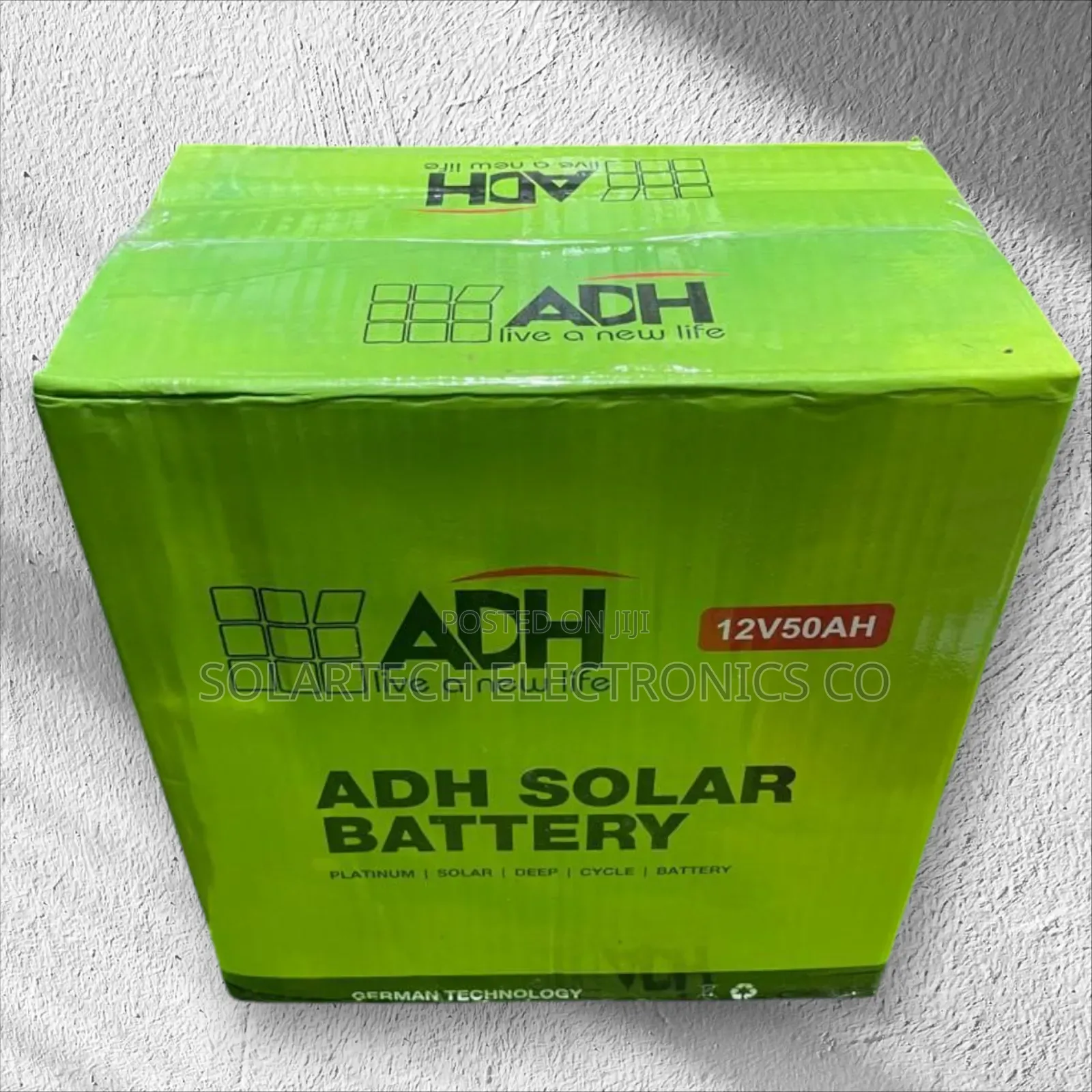 50 Ah Original Adh Solar Powder Battery Milo