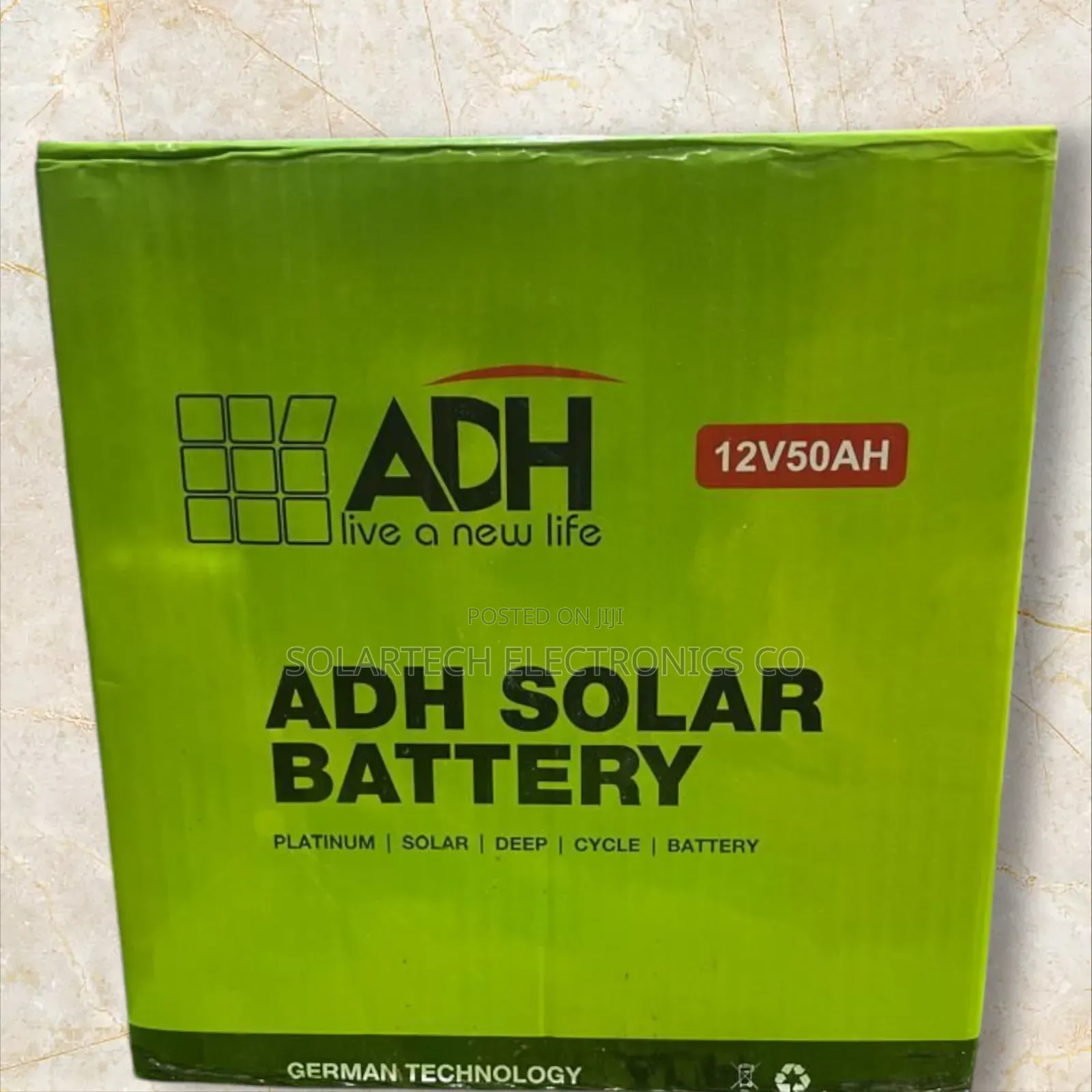 50 Ah Original Adh Solar Powder Battery Wreh