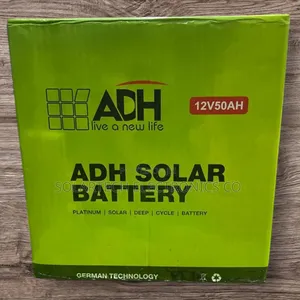 50 Ah 12v Durable Adh Solar Powder Battery Sakh