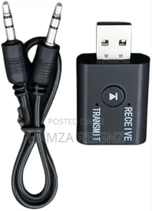 2 in 1 Bluetooth 5.0 Transmitter Receiver With 3.5mm Aux
