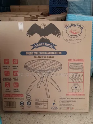 Photo - Plastic Round Table (Mukwano)