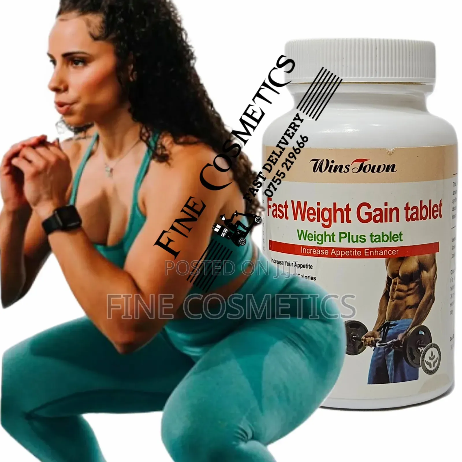 Weight Gainer Pills Unisex Gymers Body Building Muscle Mass