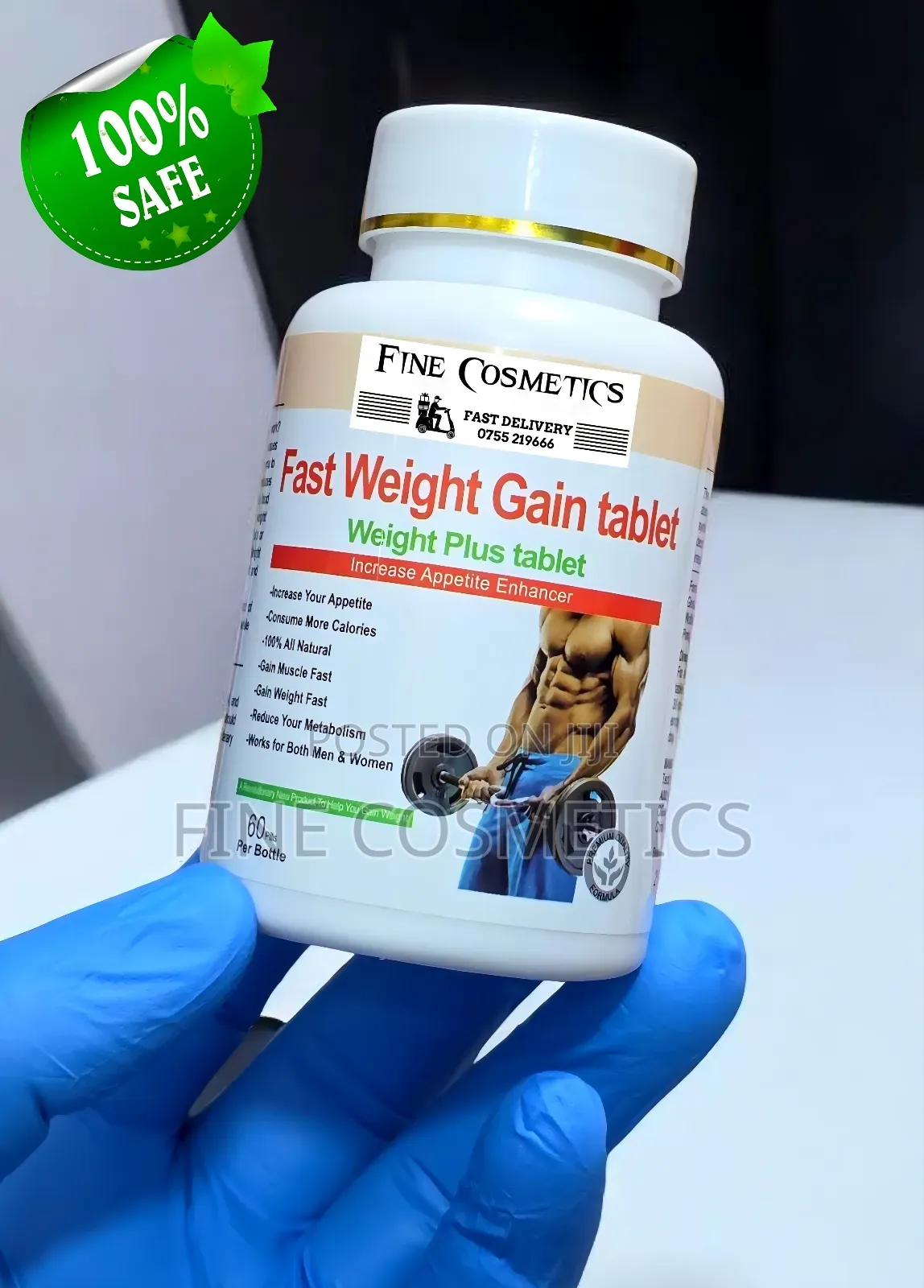 Weight Gainer Pills Unisex Gymers Body Building Muscle Mass