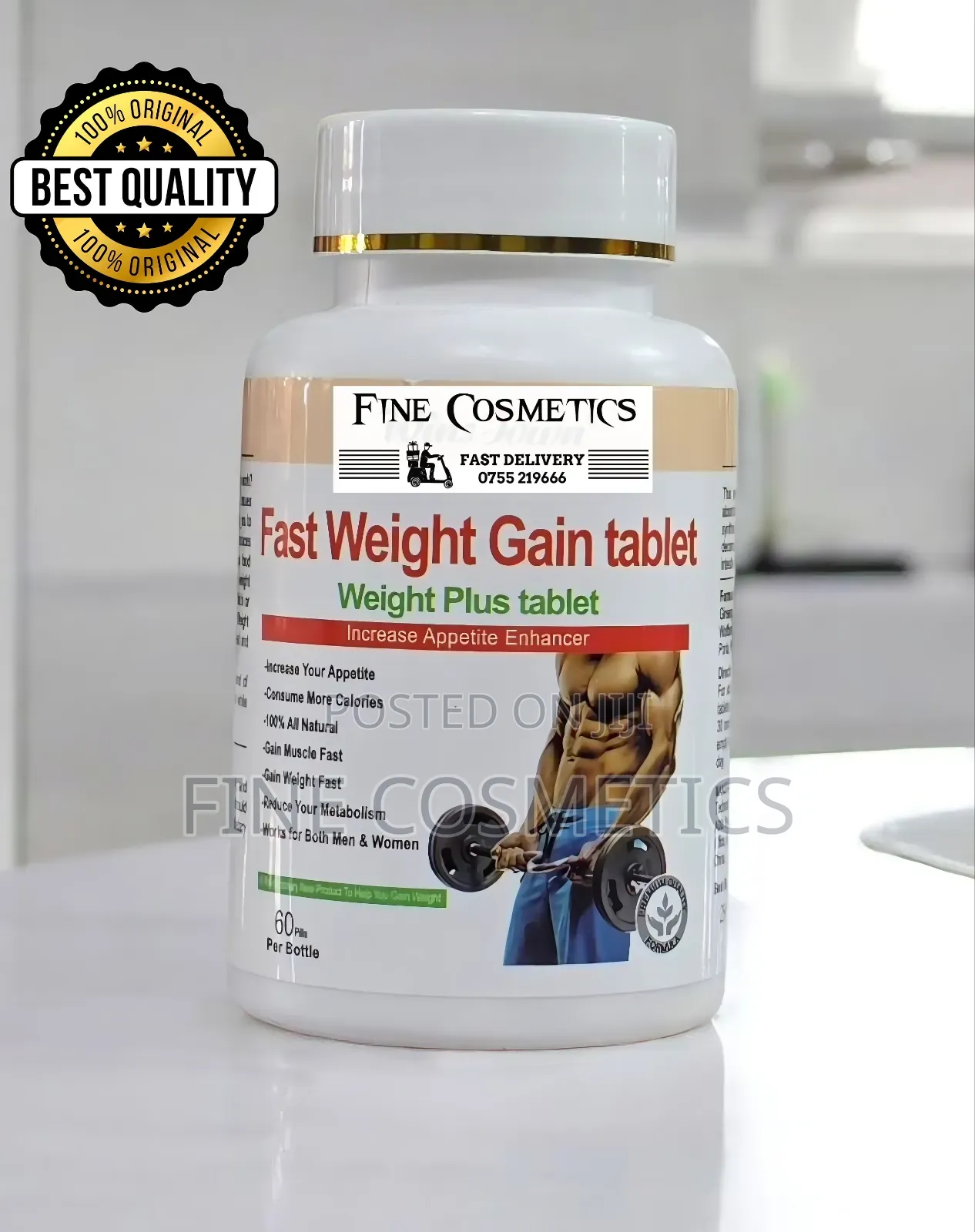 Weight Gainer Pills Unisex Gymers Body Building Muscle Mass