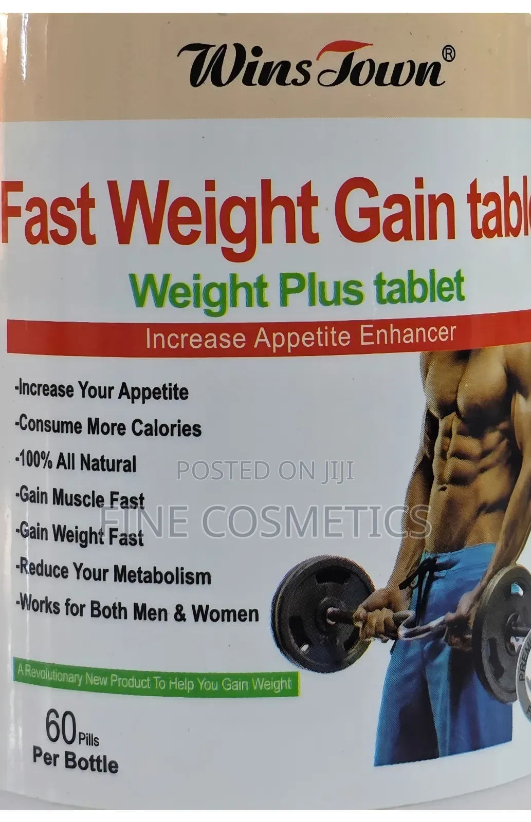Weight Gainer Pills Unisex Gymers Body Building Muscle Mass