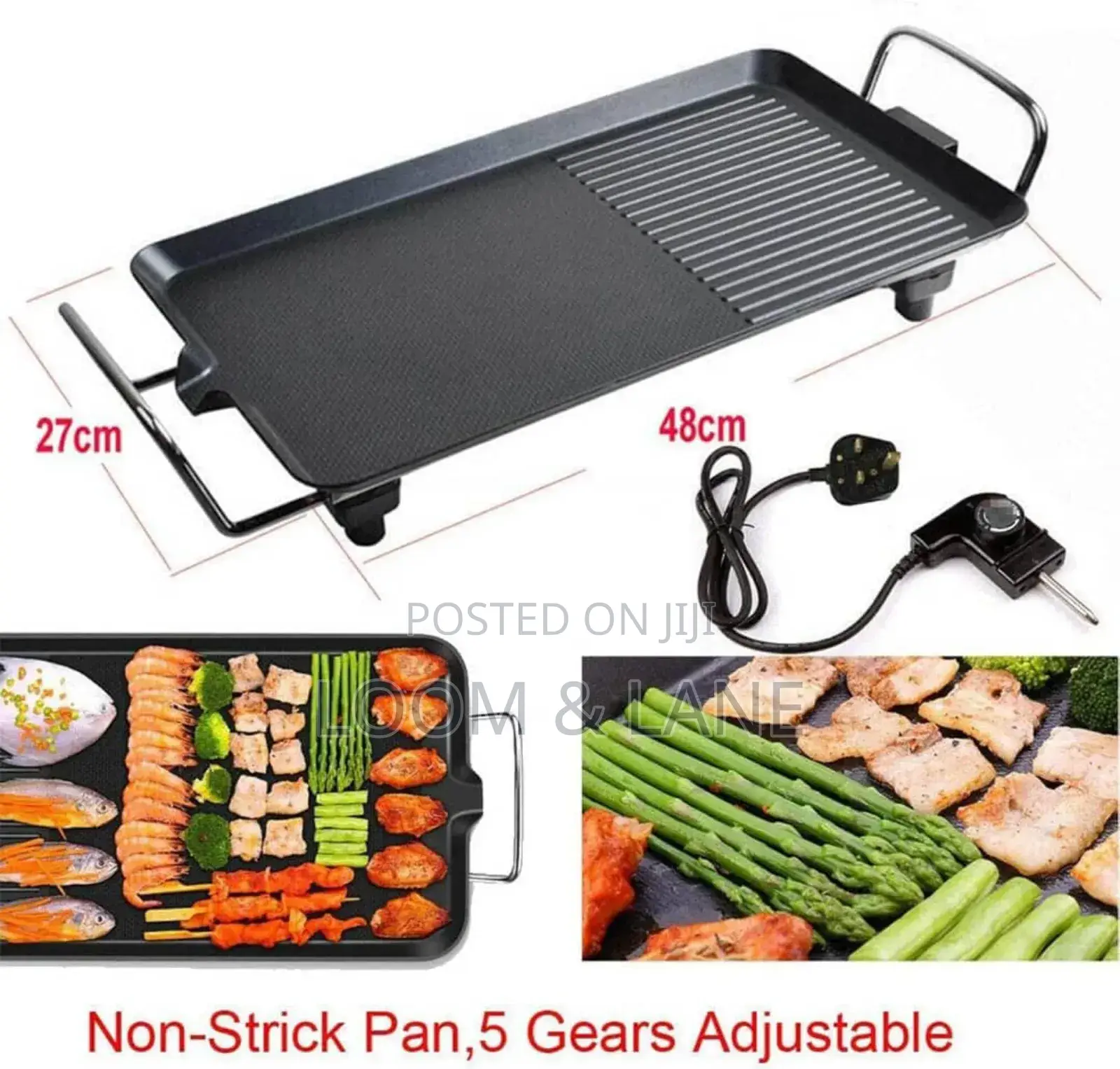 Winning Star 2in1 Electric Grill Pan