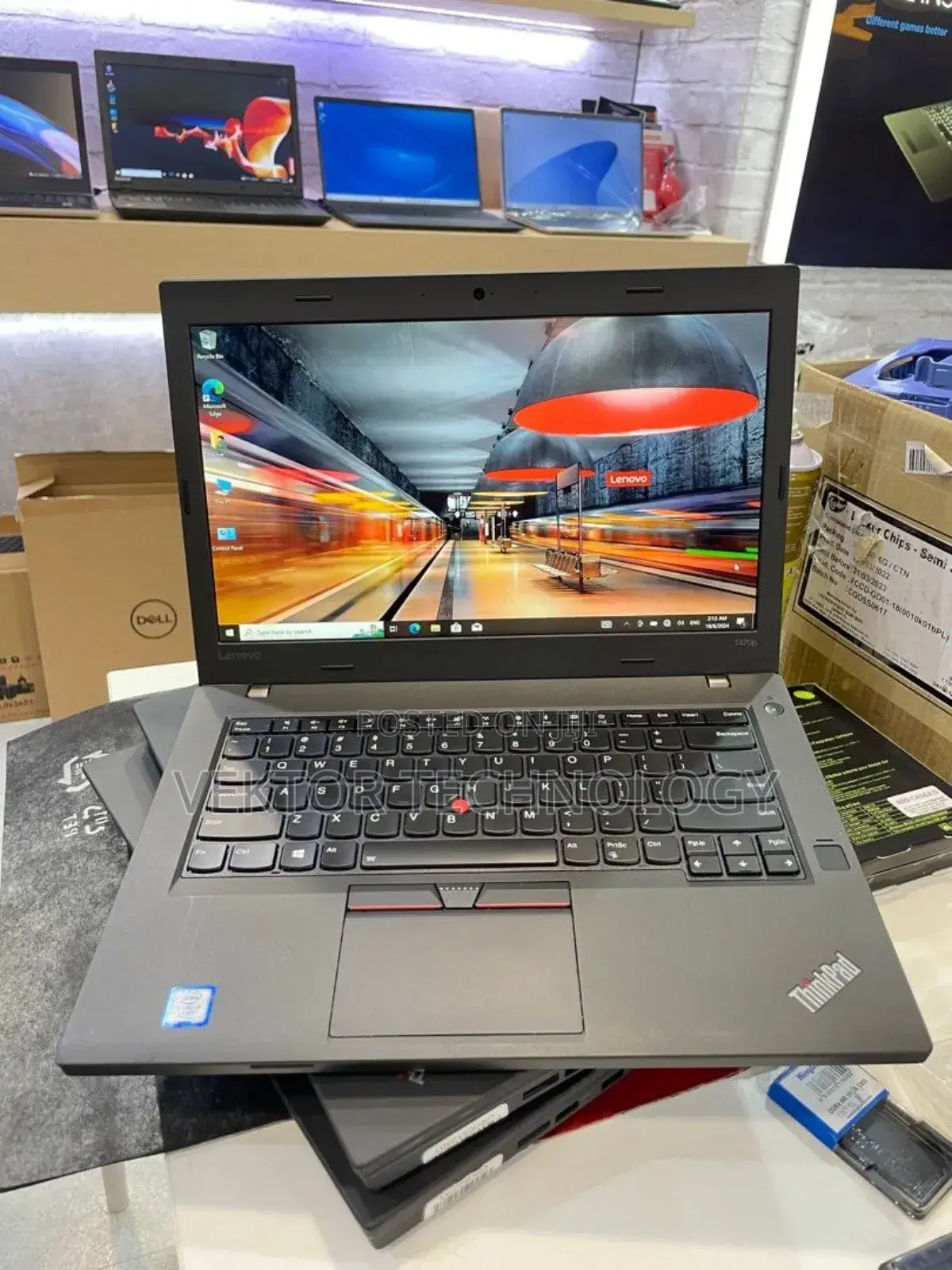Laptop Lenovo ThinkPad T470p 8GB Intel Core I5 SSD 256GB