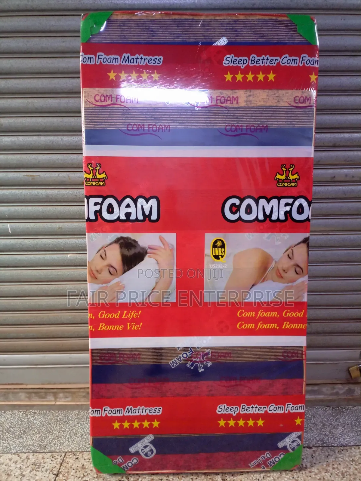 Comfoam Mattress 3*6 By6 Inches/ Sealed Cover High Quality