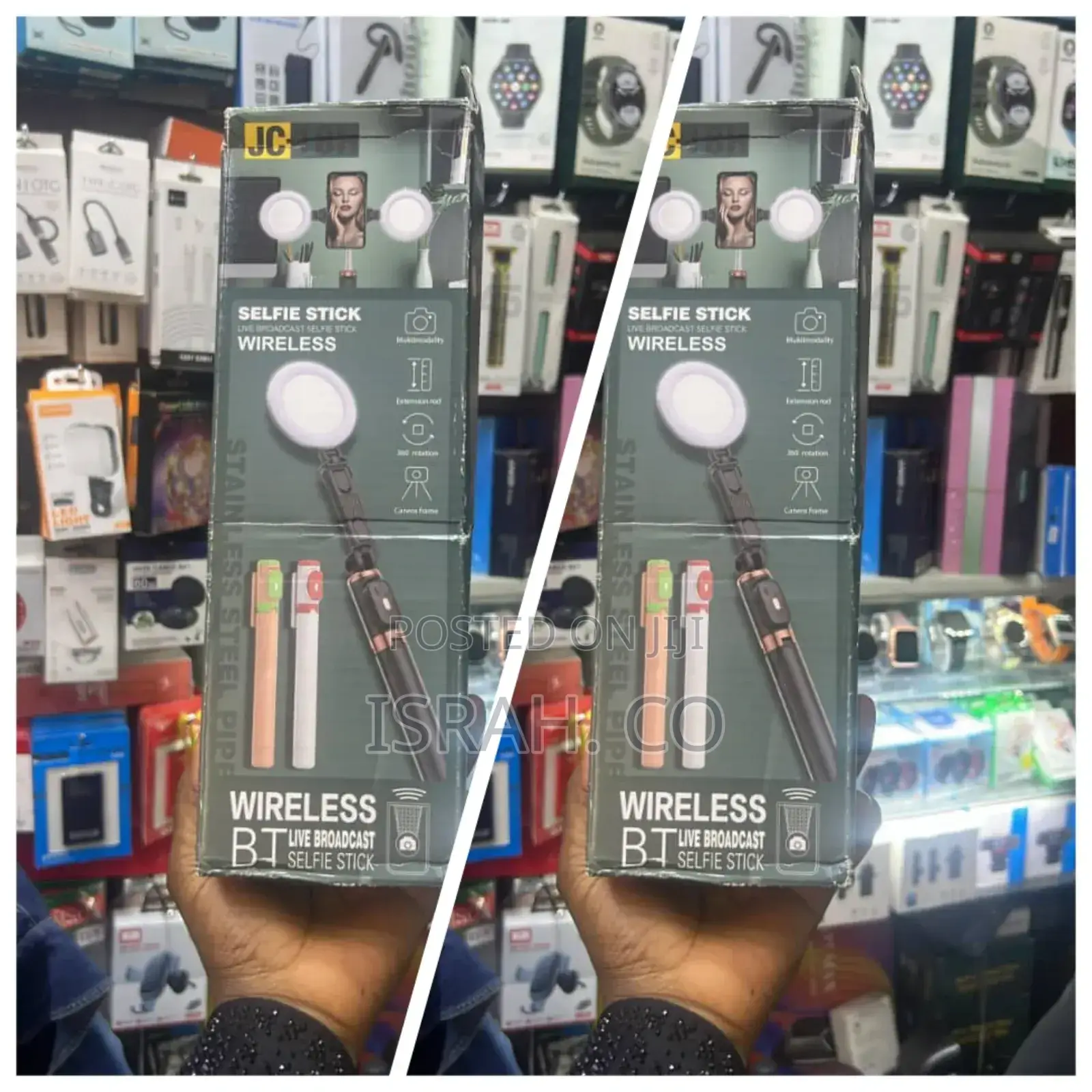 Jc-18h Wireless Live Broadcast Selfie Stick