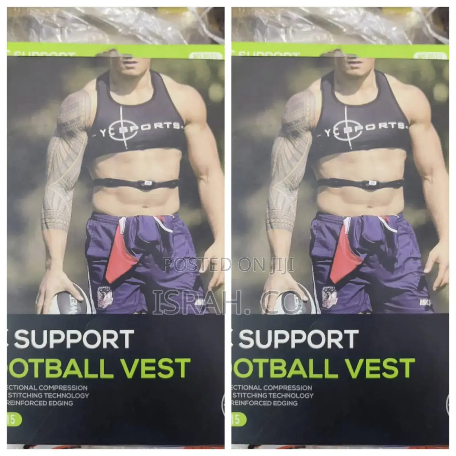 Yc Support Football Vest